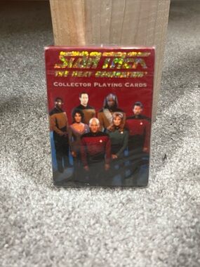 NEW SEALED 2000 Star Trek The Next Generation Collector Playing Cards Hoyle USA